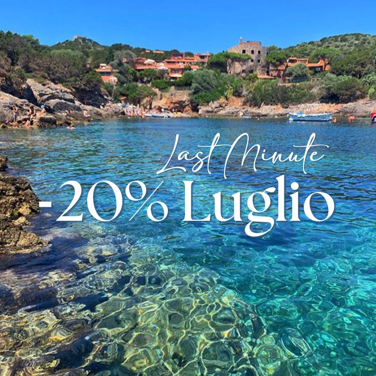 Last minute -20% Per soggiorni a Luglio